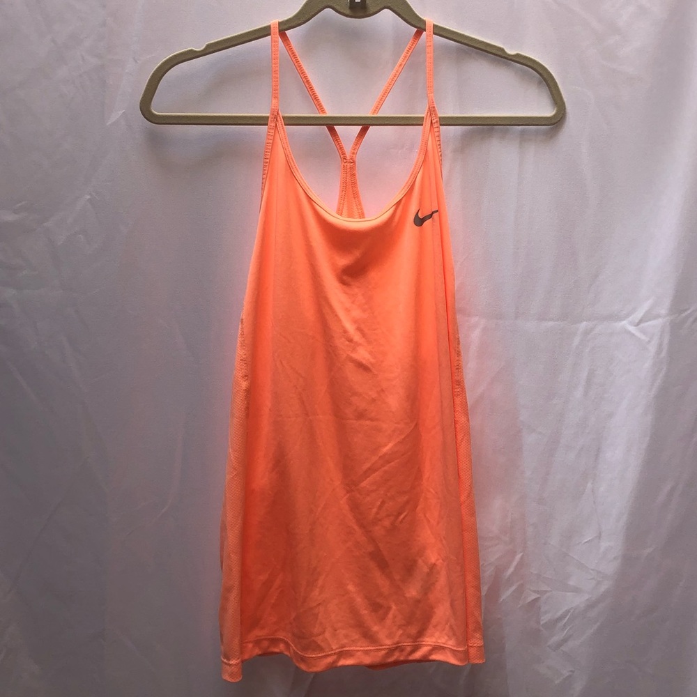 Neon Orange Nike Tank
